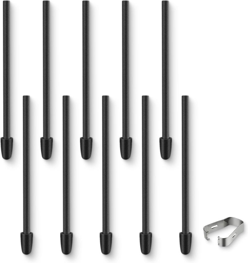 REEYEAR 10 Pcs Replacement Tips Compatible with Samsung S-Pen BOOX Marker Plus Stylus, Extra Soft Felt Fine Point Precise Writing and Sketching EMR Pencil Nibs - Image 1